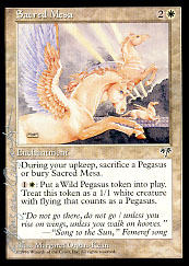 Magic card Sacred Mesa 